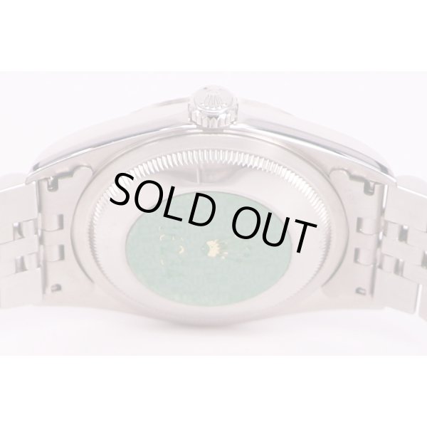 ロレックス　16234 U690571 白ローマン文字盤　裏面拡大