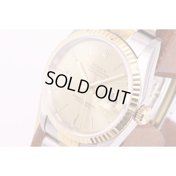 ロレックス　16233　S929983　シャンパン文字盤　サイド拡大