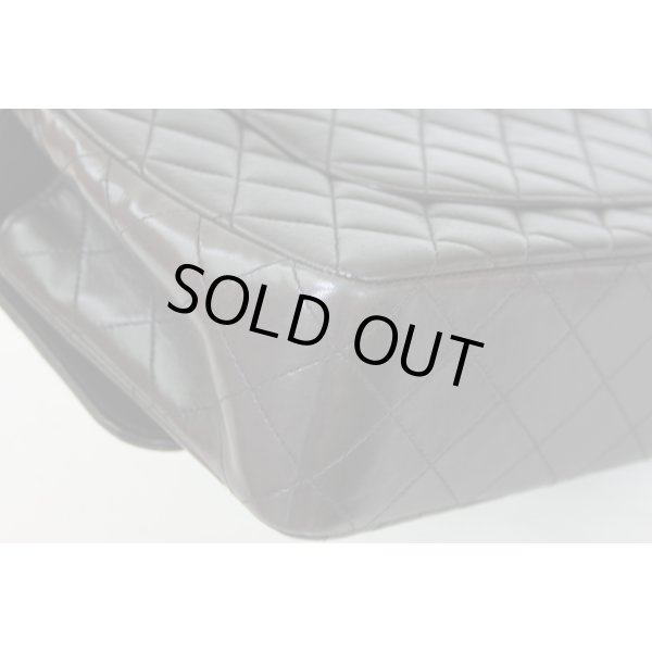 シャネル　マトラッセ 親子ハンドバック ブラック／ゴールド金具　大　角スレ傷