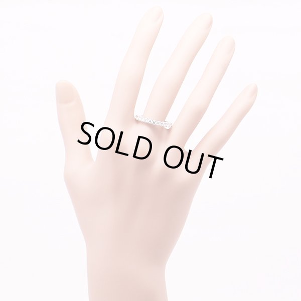 PT900 ダイアイリリング 1.00ct 5.50g　装着イメージ