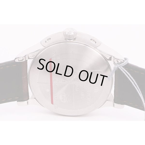 モーリス・ラクロア　レ・クラシック　LC6068　銀文字盤　K18ベゼル　裏面拡大