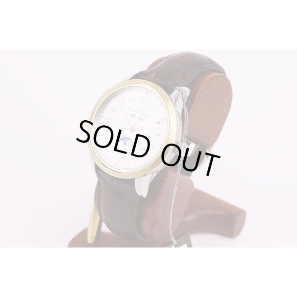 モーリス・ラクロア　レ・クラシック　LC6068　銀文字盤　K18ベゼル　サイド