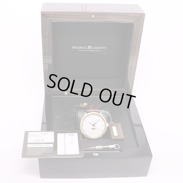 モーリス・ラクロア　レ・クラシック　LC6068　銀文字盤　K18ベゼル　箱