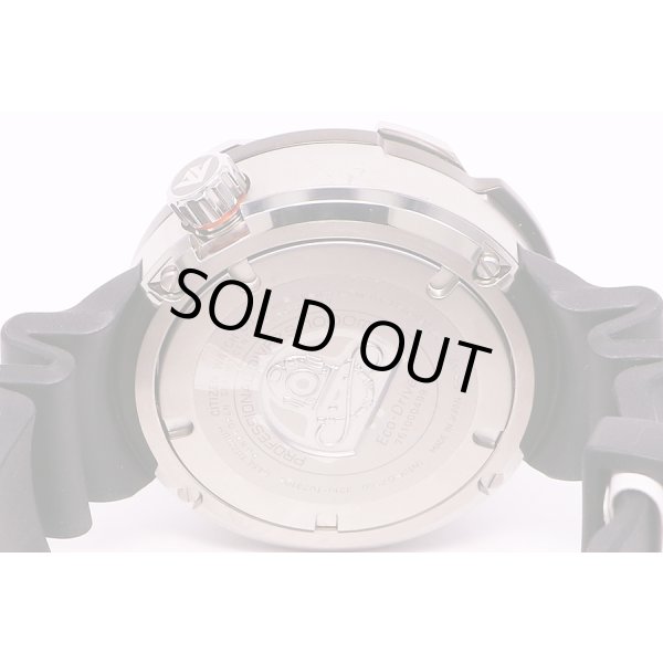 シチズン　プロマスター　プロダイバ－1000　BN7020-09E　黒文字盤　裏面拡大