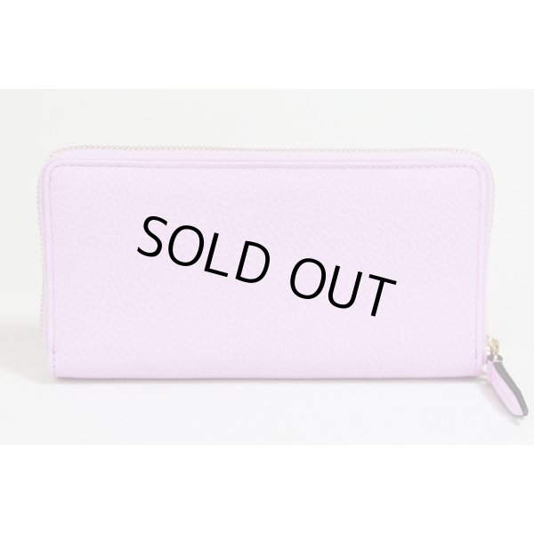 Boscoレザー ジップアラウンドウォレット 499337.2149 ピンク　裏面