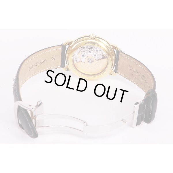 モーリス・ラクロア　ナイト＆デイ　MP29399　白文字盤　革ベルト