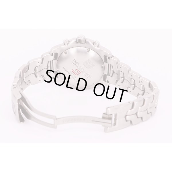 タグホイヤー　リンク　クロノ　CT2114　アイルトン・セナ限定　黒文字盤　ブレス