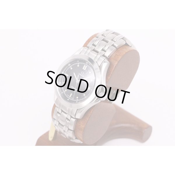 オメガ　シーマスター120ｍ　2511.50　黒文字盤　サイド