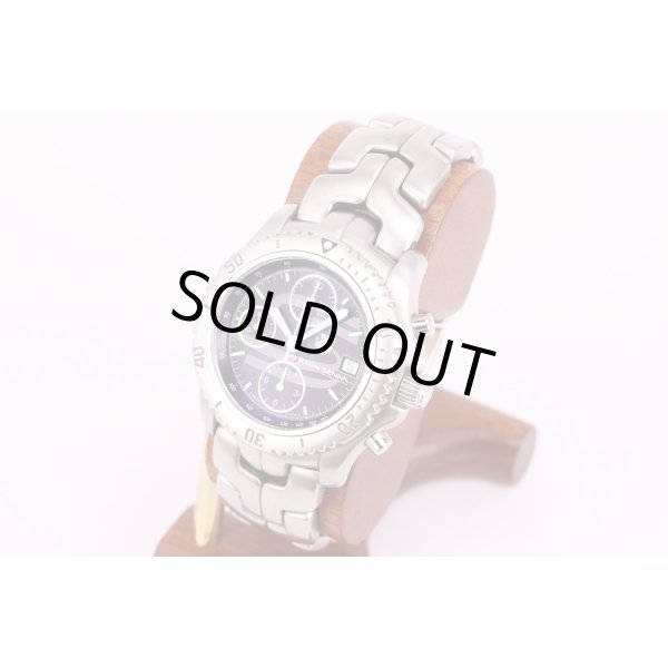 タグホイヤー　リンク　クロノ　CT2114　アイルトン・セナ限定　黒文字盤　サイド