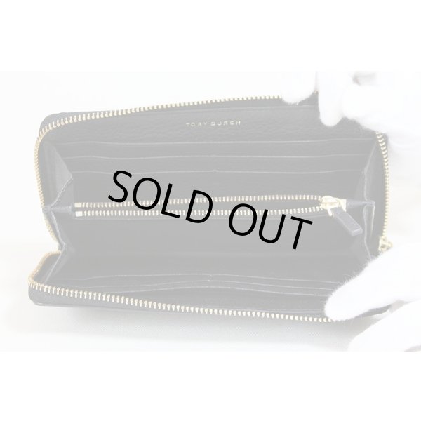 トリーバーチ　MCGRAW ZIP CONTINENTAL WALLET 41847 ブラック　中身