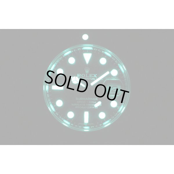 ロレックス　116610LN　52Ｍ23769　サブマリーナデイト　黒文字盤　ライト暗闇