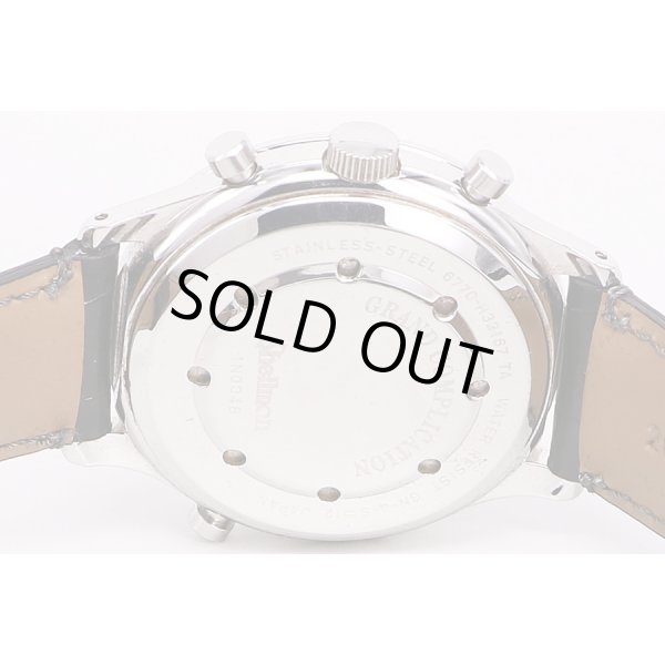 シェルマン　グランドコンプリケーション　銀文字盤　裏面拡大