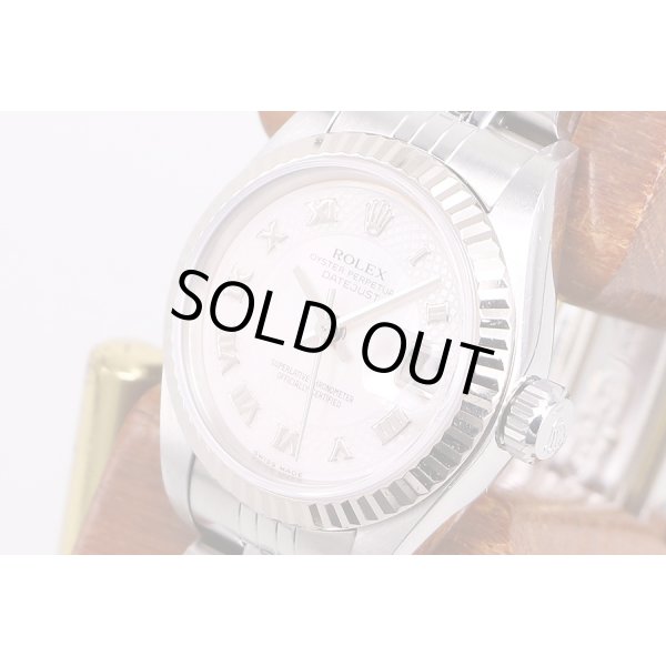 ロレックス　791741ＮＲ　Ｆ562374　ピンクシェル文字盤　サイド拡大