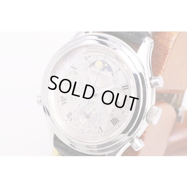 シェルマン　グランドコンプリケーション　銀文字盤　サイド拡大