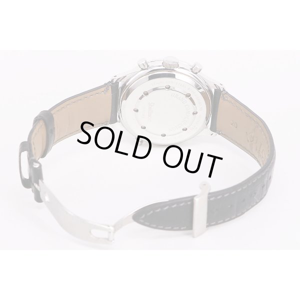 シェルマン　グランドコンプリケーション　銀文字盤　革ベルト