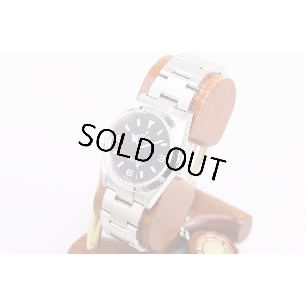 ロレックス　114270　Ｄ345173　エクスプローラーI　黒文字盤　サイド