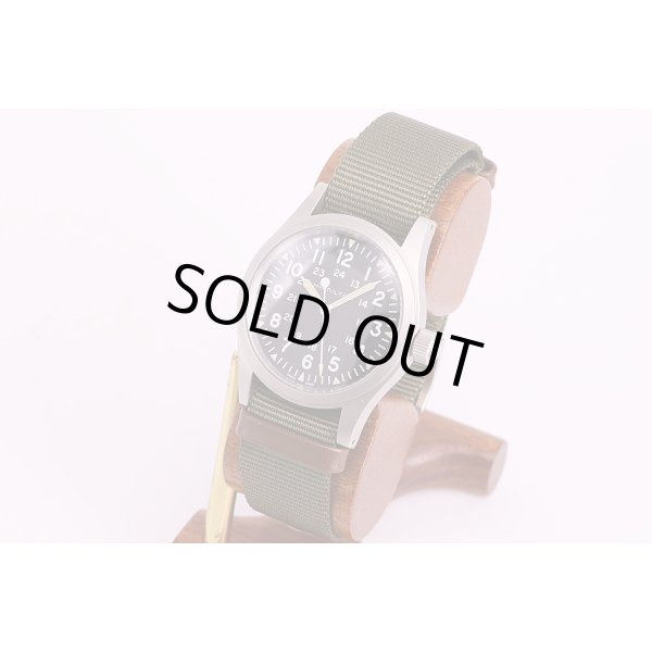 ハミルトン　カーキフィールド　メカ　Ｈ694290　ＮＡＴＯモデル　黒文字盤　サイド