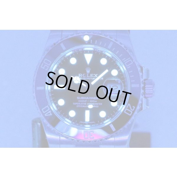 ロレックス　116610LN　52Ｍ23769　サブマリーナデイト　黒文字盤　ライト