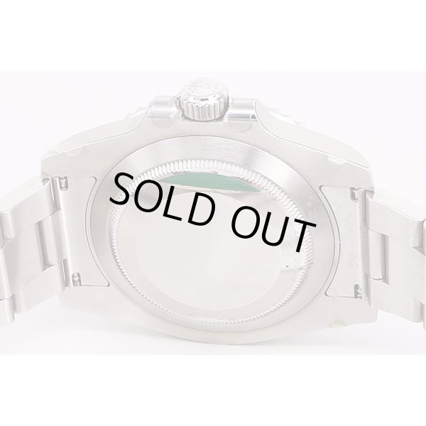 ロレックス　116610LN　52Ｍ23769　サブマリーナデイト　黒文字盤　裏面拡大