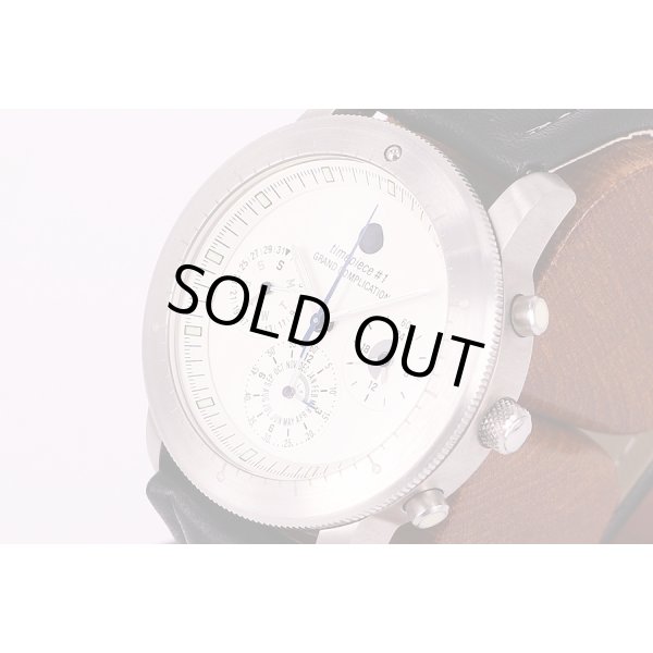 チックタック　タイムピース＃１　グランドコンプリケーション　限定　白文字盤　サイド拡大