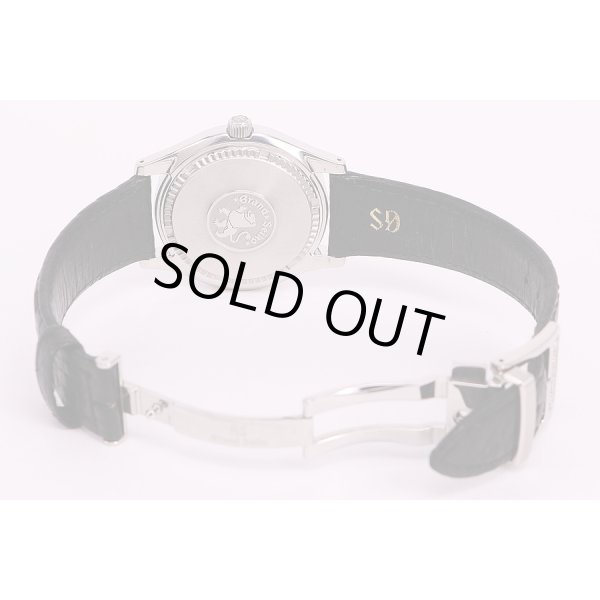 セイコー　グランドセイコー　SBGT019　9F83-9A30　銀文字盤　革ベルト