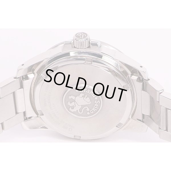 セイコー　グランドセイコー　SBGE209　GMT　9R66-0AE0　スプリングD　白文字盤　裏面拡大