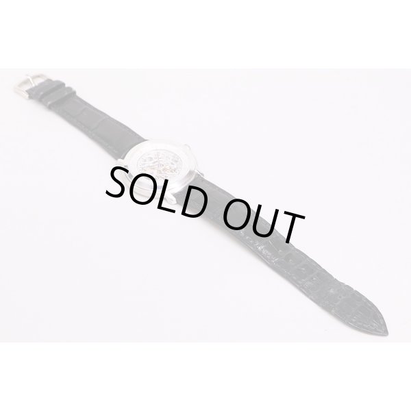 オーデマ・ピゲ　ジュール・オーデマ　15058BC　両面スケルトン文字盤　革ベルト状態　表