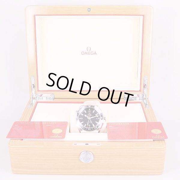 オメガ　シーマスタープラネットオーシャンGMT　232.30.44　黒文字盤　箱・無記名保証書