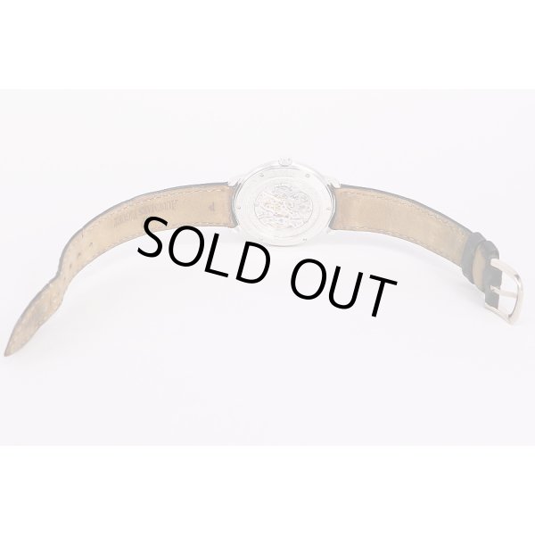 オーデマ・ピゲ　ジュール・オーデマ　15058BC　両面スケルトン文字盤　革ベルト