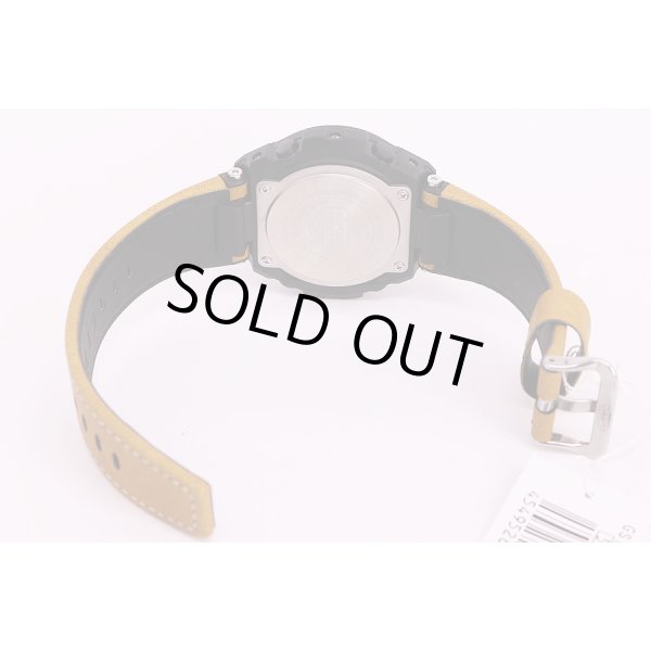 カシオ　Gショック　GST-S120L　タフソーラー　黒文字盤　革ベルト