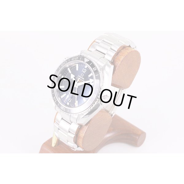 オメガ　シーマスタープラネットオーシャンGMT　232.30.44　黒文字盤　サイド