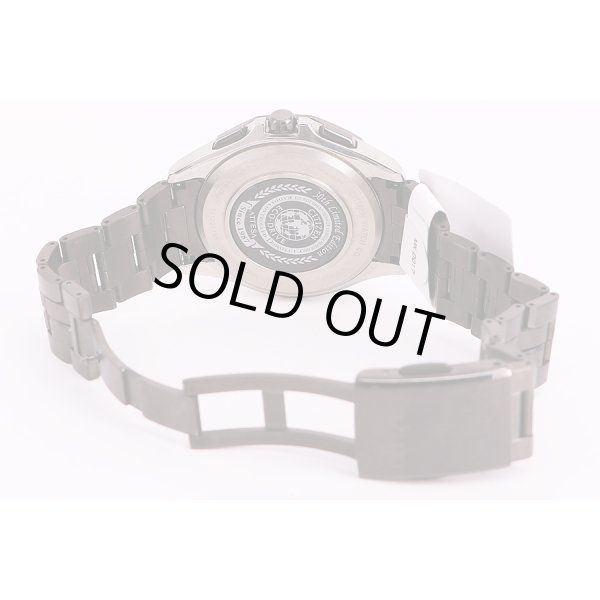 シチズン　アテッサ　AT9105-58L　電波エコD　紺文字盤　チタンブレス