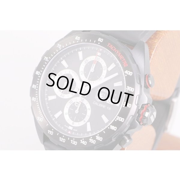 タグホイヤー　フォーミュラー1　キャリバー16　CAZ2011-0　黒文字盤　サイド拡大