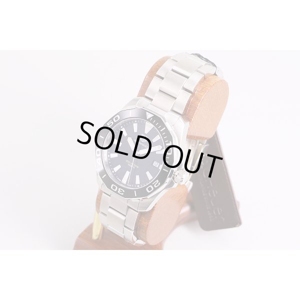 タグホイヤー　アクアレーサー　WAY111A　黒文字盤　サイド