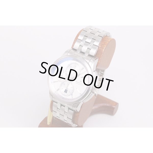 モーリス・ラクロア　ポントス　クロノグラフ　PT6178　銀文字盤　サイド