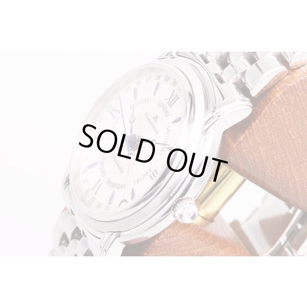 モーリス・ラクロア　ファイブハンズ　27792　銀文字盤　サイド拡大(2)