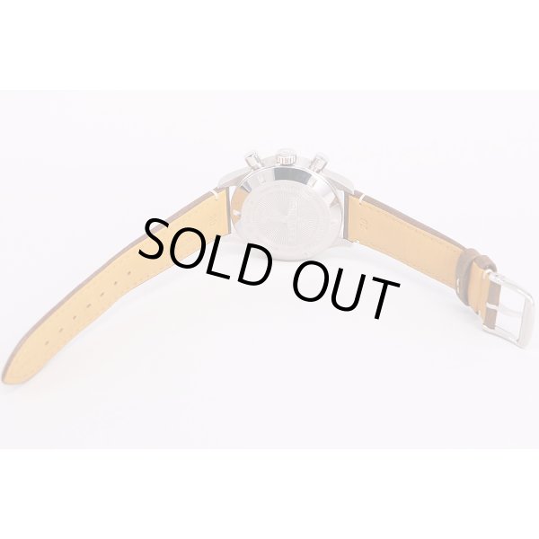 ロンジン　アビエーション　ビックアイクロノ　L2.816.4　黒文字盤　革ベルト