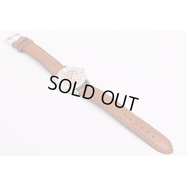 ブルガリ　ソロテンポ　ST29　カッパー文字盤　革ベルト状態　表面