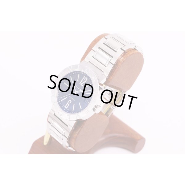 ブルガリ　ブルガリブルガリ　BB38S　黒文字盤　サイド