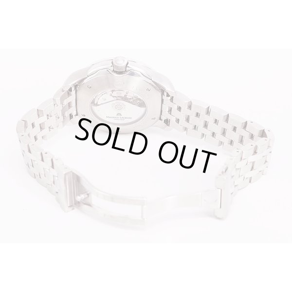 モーリス・ラクロア　ポントス　クロノグラフ　PT6178　銀文字盤　ブレス