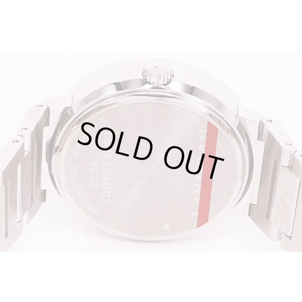 ブルガリ　ブルガリブルガリ　BB38S　黒文字盤　裏面拡大