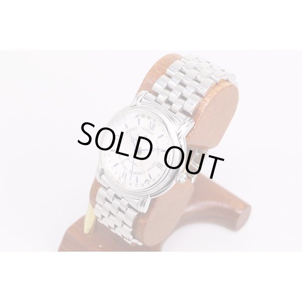 モーリス・ラクロア　ファイブハンズ　27792　銀文字盤　サイド