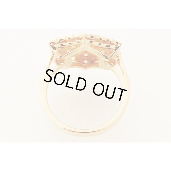 K18 ダイアイリリング 0.81ct 5.70g　内側