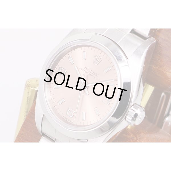 ロレックス　76080　A913216　369　ピンク文字盤　サイド拡大