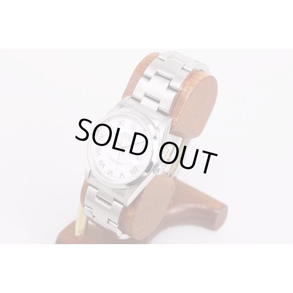 ロレックス　16200　F081842　白ローマン文字盤　サイド