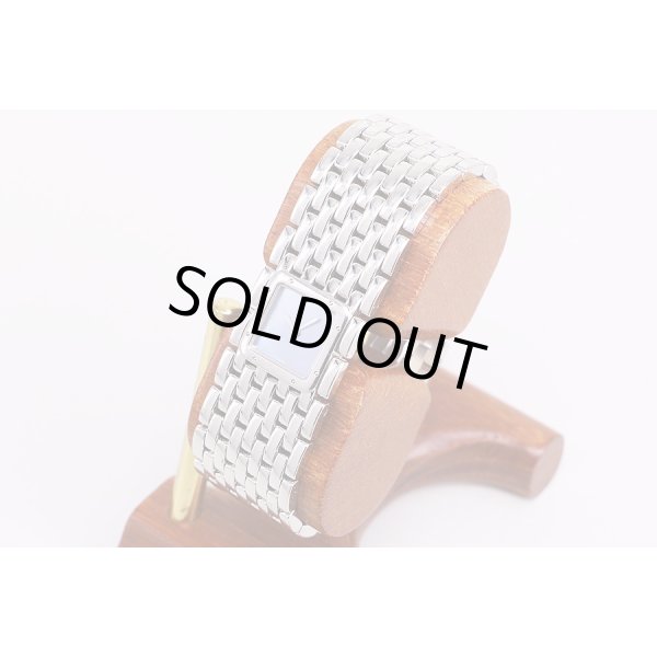 カルティエ　リュバン　青シェル文字盤　サイド