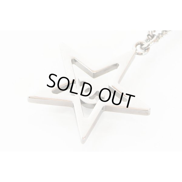 シャネル　ペンダントネックレス　CCココマークスターモチーフ　ラインストーン A96798 B17K　裏面