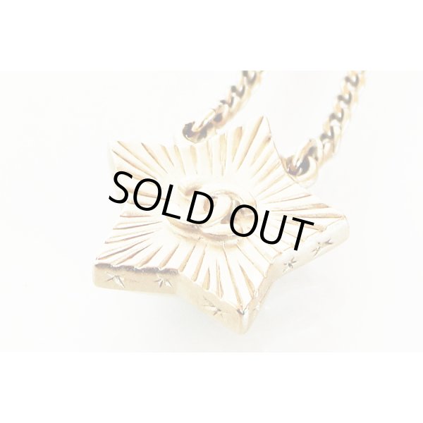 シャネル　ペンダントネックレス　CCココマークスター A99147 A17B　裏面