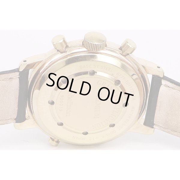 シェルマン　グランドコンプリケーション　プレミアム　白文字盤　裏面拡大