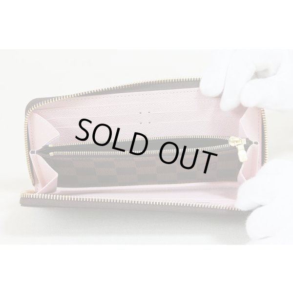 ルイ・ヴィトン　ポルトフォイユ・クレマンス N41626 ローズ・バレリーヌ　中身